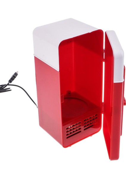 Dayanıklı Mini USB Buzdolabı Isı ve Soğuk LED Işıırmızı (Yurt Dışından) indirimleri