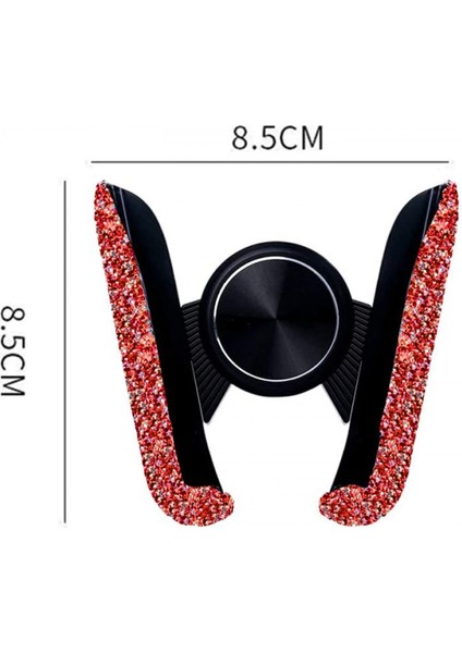 Araç Cep Telefonu Tutucu Otomobil Cep Telefonu Tutucu Parıltılı Taşlı Cep Telefonu Araç Tutucu, Araç Havalandırma Tutucu, 360 Derece Araba Aksesuarı Havalandırma Klipsleri Iphonesa (Yurt Dışından) fırsatları