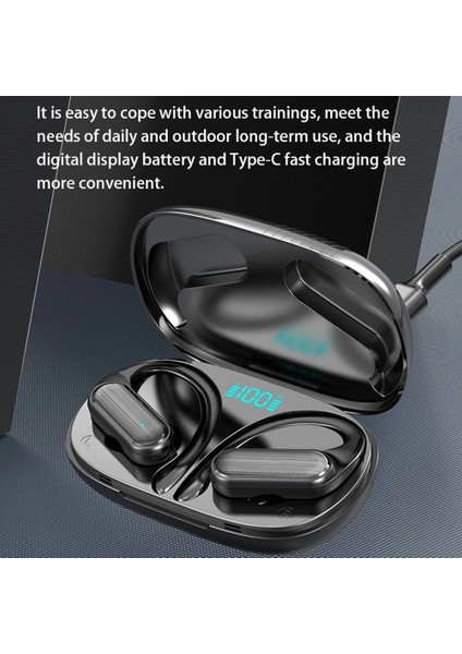Tws Kulaklık Gürültü Azaltma Su Geçirmez Bluetooth 5.3 Stereo Kulaklık Dokunmatik Kontrol Kablosuz Kulaklık Dijital Ekran Kulakiçi (Yurt Dışından) modelleri
