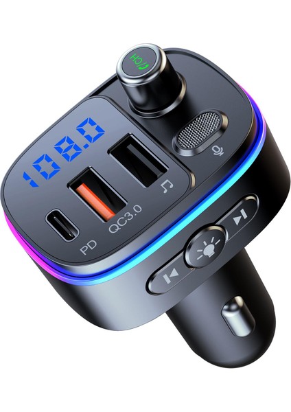 Araç Bluetooth Fm .0 Çift USB Hıı (Yurt Dışından)