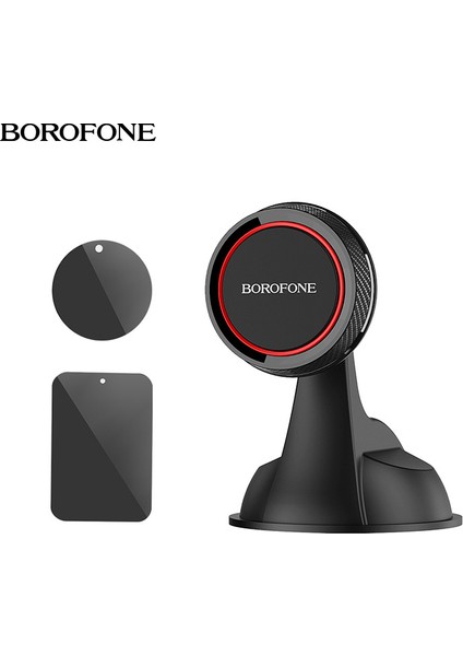 Borofone BH14 Vantuz Araç Içi Telefon Tutucu Evrensel Cep Telefonu Navigasyon Araç Merkezi Konsol Döner Bağlantı Aparatı (Yurt Dışından)