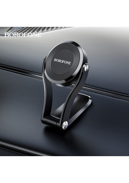 Borofone BH26 Gerson Orta Konsol Manyetik Emme Araç Içi Telefon Tutucu Araba Cep Telefonu Navigasyon 4 Manyetik Emme Braketleri (Yurt Dışından)