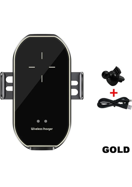 10W Araba Kablosuz Şarj Cihazı Otomatik Sıkma Araç Tutucu Telefon Tutucu iPhone Xiaomi Için Kızılötesi Indüksiyon Qı Hızlı Şarj Istasyonu (Yurt Dışından) fiyatları