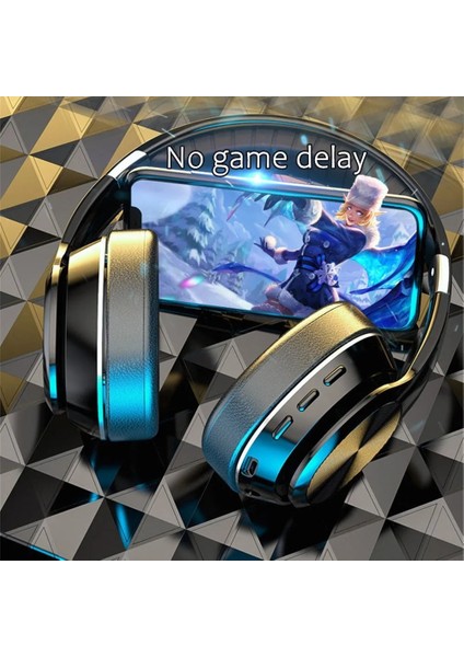 2023HOT Kablosuz Headphon Bluetooth Over Eer Blue Tooth 5.0 Kulaklık Pc Için Mic ile Stereo Kulaklık Kulaklık Desteği Tf Kart Fm (Yurt Dışından) modelleri