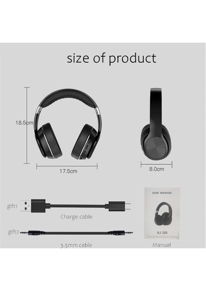 2023HOT Kablosuz Headphon Bluetooth Over Eer Blue Tooth 5.0 Kulaklık Pc Için Mic ile Stereo Kulaklık Kulaklık Desteği Tf Kart Fm (Yurt Dışından) indirimleri