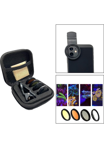Akıllı Telefon Lens Filtresi Akvaryum Tankı Telefon Için 10X10X5CM A (Yurt Dışından) modelleri