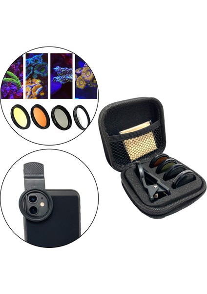 Akıllı Telefon Lens Filtresi Akvaryum Tankı Telefon Için 10X10X5CM A (Yurt Dışından) indirimleri