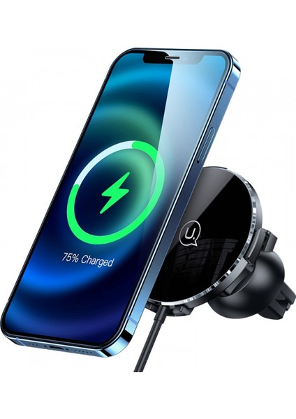 İphone 12/12 Pro/12 Mini/12 Pro Max Için Manyetik Kablosuz Araç Şarj Cihazı, 15w Hızlı Araç Şarj Cihazı Montajı, Magsafe Şarj Cihazıyla Uyumlu, Otomatik Sıkma (Yurt Dışından) fiyatları
