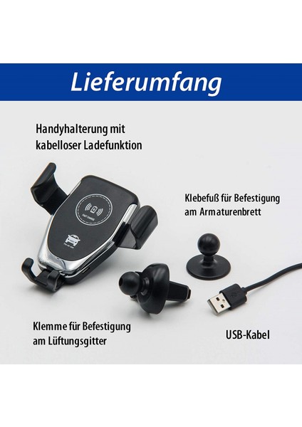 Kablosuz Araç Şarj Cihazı, Cep Telefonu Şarj Cihazı, Cep Telefonu Tutucusu, Kablosuz Şarj Cihazı Beyaz (Yurt Dışından) fırsatları