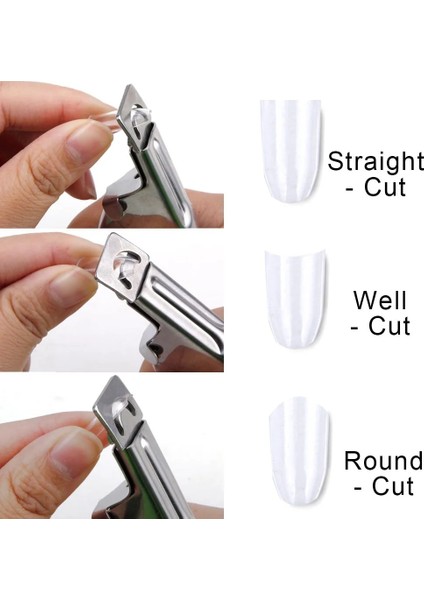 Siyah 1 Adet Tırnak Kapsül Kesici Profesyonel Clippers Manikür Akrilik Jel Fransız Yanlış Ipuçları Kenar Kesici Paslanmaz Çelik Tırnak Sanat Araçları (Yurt Dışından) fiyatları