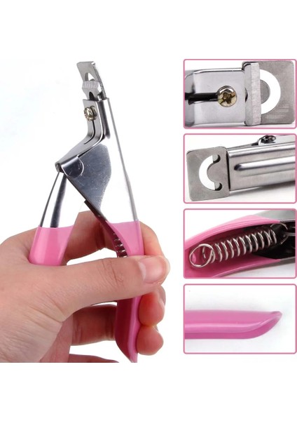 Siyah 1 Adet Tırnak Kapsül Kesici Profesyonel Clippers Manikür Akrilik Jel Fransız Yanlış Ipuçları Kenar Kesici Paslanmaz Çelik Tırnak Sanat Araçları (Yurt Dışından) indirimleri