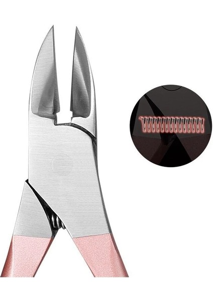 Gümüş (Kutu Yok) Kakma Düzeltme Tırnak Makası Seti Gül Altın Ölü Cilt Forseps Yüksek Kalite Paslanmaz Çelik Pedikür Aletleri Profesyonel Clipper (Yurt Dışından) fırsatları