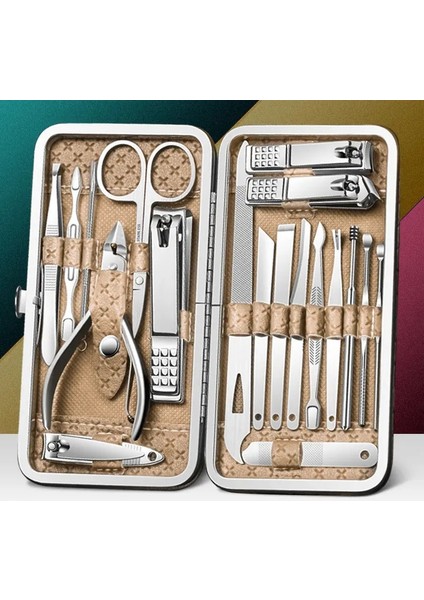 16 Adet-Kırmızı 8/9/11/12/16/19 Adet Tırnak Makası Seti Manikür Kesiciler Ev Paslanmaz Çelik Earpick Tırnak Makası Pedikür Tırnak Makası Aracı (Yurt Dışından) fiyatları