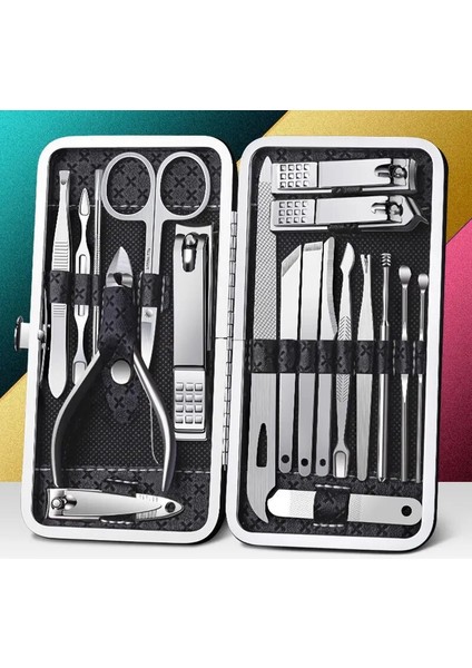 16 Adet-Kırmızı 8/9/11/12/16/19 Adet Tırnak Makası Seti Manikür Kesiciler Ev Paslanmaz Çelik Earpick Tırnak Makası Pedikür Tırnak Makası Aracı (Yurt Dışından) fırsatları