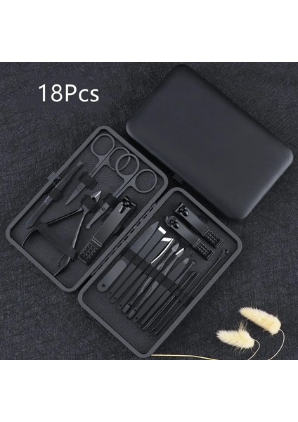 18 7/10/12/16/18 Adet Taşınabilir Paslanmaz Çelik Manikür Kesiciler Tırnak Makası Seti Kulak Kaşığı Tırnak Makası Pedikür Makası Tırnak Aracı (Yurt Dışından) fiyatları