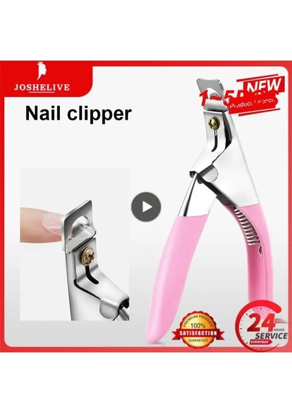 Stil C 3 Adet 1 ~ 5 Adet U-Şekilli Fransız Yanlış Tırnak Makası Tırnak Makası Akrilik Jel Fransız Yanlış Nail Ipuçları Clipper Sahte Tırnak Ipuçları Kesici (Yurt Dışından)