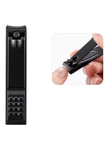 B 1 Adet Manikür Seti Pedikür Tırnak Makası Paslanmaz Çelik Profesyonel Ölü Cilt Pense Tırnak Kesme Aletleri Seyahat Çantası Seti Makas Yeni (Yurt Dışından)