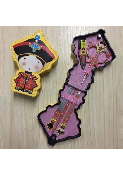 Imparatoriçe 6 Adet/takım Manikür Tırnak Makası Rus Bebeği Pedikür Tırnak Aracı Seyahat Seti Kesme Makinesi Bakım Kesme Makinesi Bakım Taşınabilir Tırnak Ucu Kesici (Yurt Dışından)