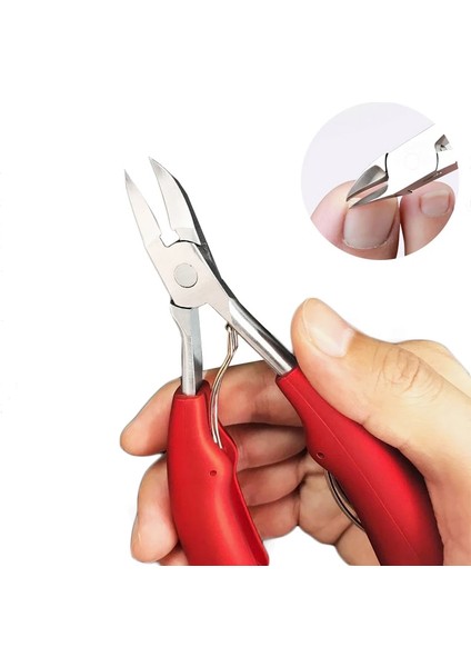 Blue-1 Tırnak Makası Batık Ayak Tırnağı Ayak Bakımı Düzeltme Tırnak Eti Cımbızı Kesme Kesiciler Paronişi Pedikür Manikür El Ayak Bakımı (Yurt Dışından) fırsatları