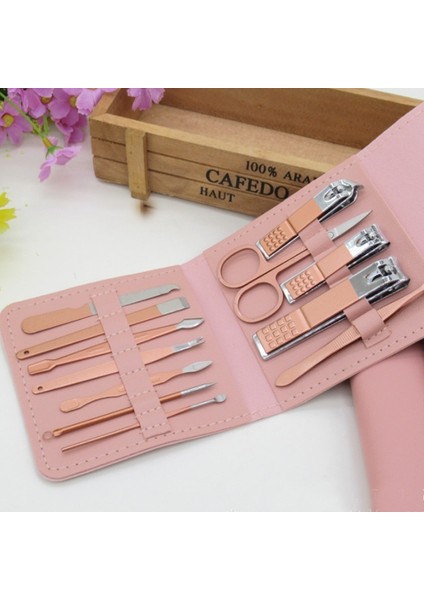 4 Adet Siyah Kahve Yüksek Kaliteli Tırnak Törpüsü Tırnak Makası Makası Manikür Pedikür Seti Kullanımı Uygun Manikür Seti Seyahat Için Sağlam Tırnak Aracı (Yurt Dışından) fırsatları