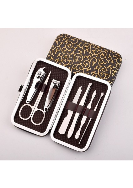 9 7 Parçalı Set Tırnak Makası Seti Paslanmaz Çelik Makaslar Pedikür Güzellik Manikür Uygulama Pedikür Tırnak Makası Aracı (Yurt Dışından) indirimleri