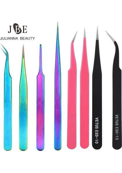 1 Adet Paslanmaz Çelik Kavisli Düz Siyah Cımbız Rhinestones Kanca Seçici Ölü Cilt Sökücü Makyaj Tırnak Sanat Araçları (Yurt Dışından) fiyatları