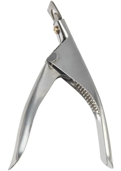 Profesyonel Tırnak Sanat Makası Özel Tip U Kelime Yanlış Ipuçları Kenar Kesiciler Manikür Renkli Paslanmaz Çelik Tırnak Kesim (Yurt Dışından)