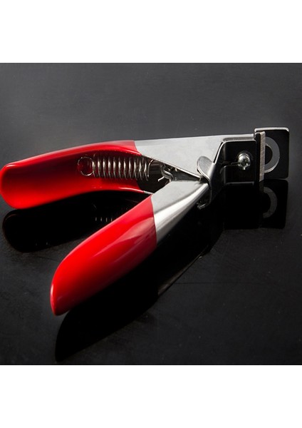TR24-02 Tırnak Makası Manikür Kelepçe Makası Taşınabilir Tip U Kelime Makas Kesim Yanlış Nail Art Araçları Tırnak Yama Sahte Tırnak Makası TR24 (Yurt Dışından)