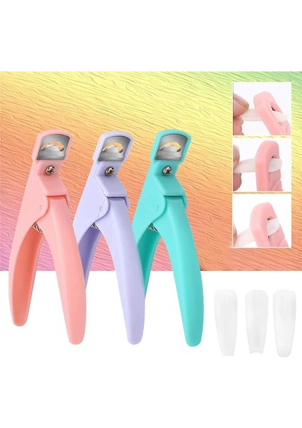 Metal-H 1 Adet Tırnak Makası Tırnak Sanat U Şeklinde Tırnak Makası Takma Tırnak Kesici Ipuçları Makas Ipuçları Kenar Kesiciler Manikür Araçları (Yurt Dışından) fiyatları