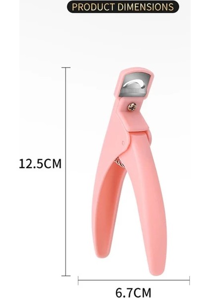 Metal-H 1 Adet Tırnak Makası Tırnak Sanat U Şeklinde Tırnak Makası Takma Tırnak Kesici Ipuçları Makas Ipuçları Kenar Kesiciler Manikür Araçları (Yurt Dışından) indirimleri