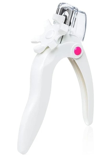 Opp Torba Beyaz 1 Adet Tırnak Kapsül Kesici Akrilik Yanlış Tırnak Ucu Kesici Ayarlanabilir Yapay Takma Tırnak Kesim Giyotin Kenar Makası Manikür Araçları (Yurt Dışından)