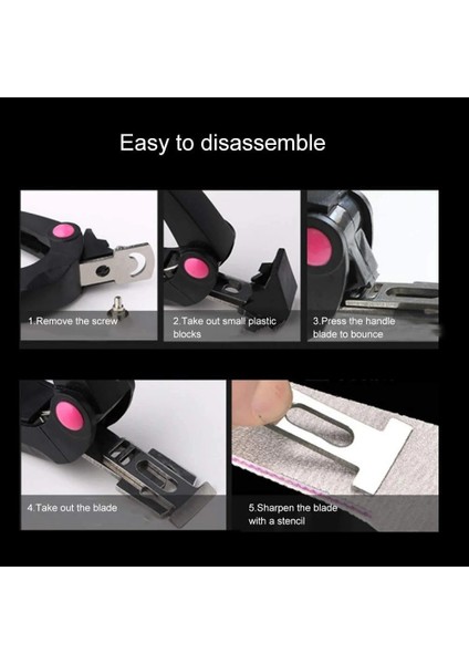 Opp Torba Beyaz 1 Adet Tırnak Kapsül Kesici Akrilik Yanlış Tırnak Ucu Kesici Ayarlanabilir Yapay Takma Tırnak Kesim Giyotin Kenar Makası Manikür Araçları (Yurt Dışından) fiyatları