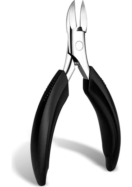 Siyah 1 Adet Kalın Ayak Tırnağı Giyotin Clipper Paslanmaz Çelik Profesyonel Paronychia Batık Tırnak Kesici Manikür Ayak Bakımı Pedikür Aracı (Yurt Dışından)