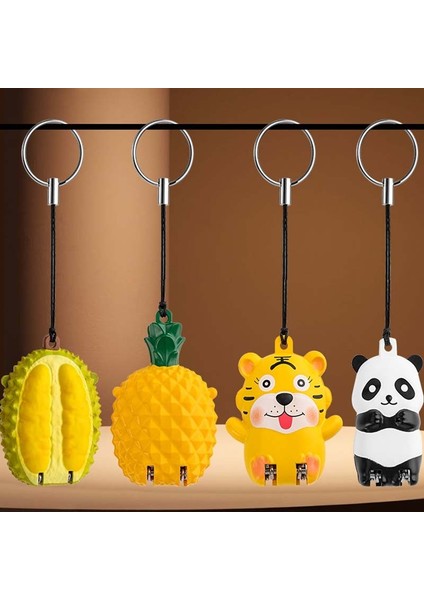 Çilek Karikatür Mini Katlanabilir Hayvan Meyve Tırnak Makası El Ayak Makası Panda Kaplan Çilek Tırnak Makası Anahtarlık ile (Yurt Dışından) modelleri
