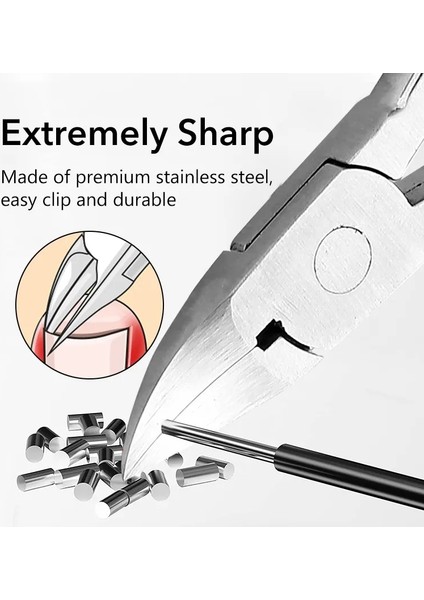 Siyah Tırnak Makası Batık Ayak Tırnağı Ayak Bakımı Düzeltme Pense Tırnak Eti Kesiciler Kesim Paronişi Pedikür Manikür El Ayak Bakımı Aracı (Yurt Dışından) modelleri