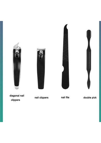 Mor 7 Adet Profesyonel Paslanmaz Çelik Tırnak Makası Manikür Pedikür Bakım Ayak Tırnak Tırnak Eti Giyotin Makası Seyahat Çantası Aracı (Yurt Dışından) fırsatları