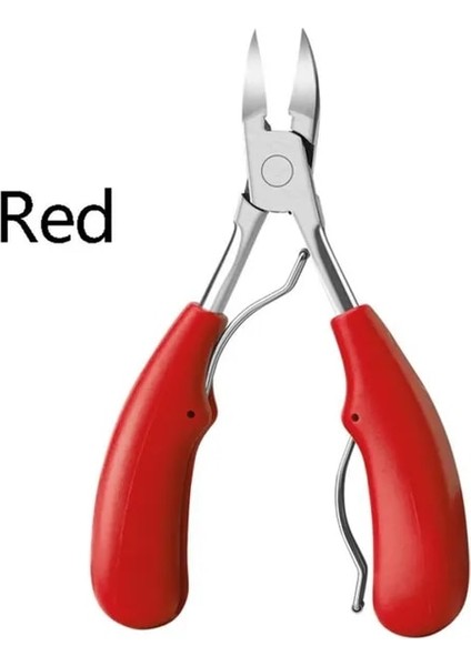 Kırmızı Yeni Ayak Tırnak Makası 1 Adet Tırnak Düzeltme Pense Clipper Kesiciler Ölü Cilt Kir Sökücü Pediatri Pedikür Bakım Aracı 30 (Yurt Dışından)