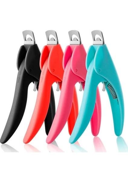 Pembe 02 U-Şekilli Tırnak Makası Tırnak Sanat Makası Giyotin Makas Fransız Yanlış Nail Ipuçları Kenar Kesiciler Çelik Kesiciler Tırnak Araçları Kesme (Yurt Dışından)