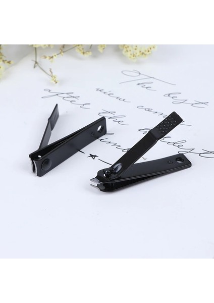 1 Adet Siyah Paslanmaz Çelik Tırnak Makası Tırnak Kesme Makinesi Profesyonel Tırnak Giyotin Yüksek Kaliteli Ayak Tırnak Makası Tırnak Aracı (Yurt Dışından) indirimleri