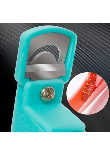 Mor Meslek U Şeklinde Tırnak Makası Akrilik Jel Uzatın Fransız Yanlış Tırnak Kesici Bıçak Düz Kenar Manikür Düzelticiler Kesici Aracı (Yurt Dışından) fırsatları