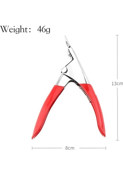 TR024-4 1 Adet Tırnak Ipuçları Tırnak Kesici Tipi U Paslanmaz Çelik Tırnak Makası Akrilik Tırnaklar Için Pedikür Araçları Profesyonel Coupe Kapsül Ongle (Yurt Dışından) modelleri