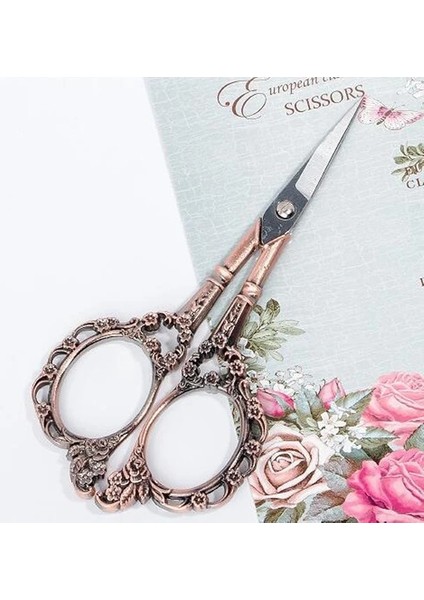 TR35-3 Dikiş Nakış Makas Küçük Vintage Keskin Detay Makası Zanaat, Yapıt, Tırnak Sanat El Sanatları Dıy Aracı 4.6in Gökkuşağı Trim (Yurt Dışından)