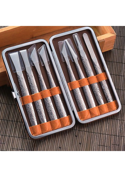 B Paslanmaz Çelik Manikür Pedikür Araçları Ayak Tırnak Bıçağı Tıraş Makinesi Tırnak Makası Ölü Cilt Sökücü Batık Tırnak Eti Ayak Bakımı Araçları (Yurt Dışından) indirimleri