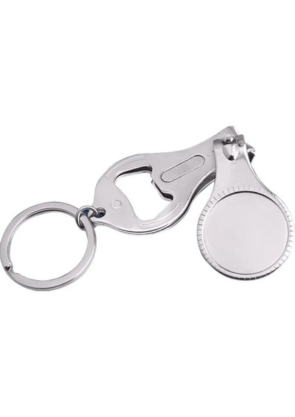 3 Adet Karbon Çelik Tırnak Makası 3 In 1 Çok Fonksiyonlu Yedek Ayak Tırnağı Pedikür Manikür Aracı Şişe Açacağı Anahtarlık ile (Yurt Dışından) fiyatları