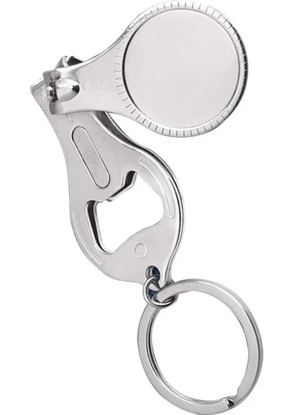 3 Adet Karbon Çelik Tırnak Makası 3 In 1 Çok Fonksiyonlu Yedek Ayak Tırnağı Pedikür Manikür Aracı Şişe Açacağı Anahtarlık ile (Yurt Dışından) indirimleri