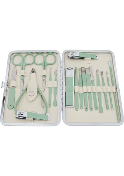 Mavi Tırnak Makası Paslanmaz Çelik Seyahat Çantası Kiti ile Profesyonel Tırnak Kesici Aletler (Yurt Dışından) indirimleri
