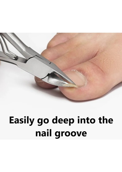 Kırmızı 1 Adet Paslanmaz Çelik Ayak Tırnağı Batık Tırnak Sanat Makası Makas Paronychia Ölü Cilt Sökücü Kırpma Tırnak Makası Pedikür Araçları (Yurt Dışından) fırsatları