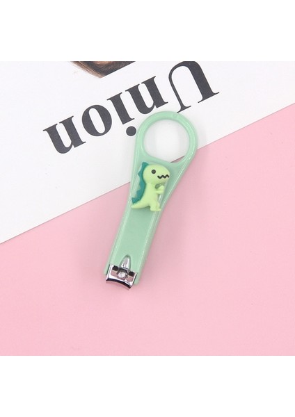 Dinozor Tırnak Makası Sevimli Karikatür Tırnak Kesici Anahtarlık Manikür Giyotin Çivi Aksesuarları ve Araçları Pedikür Araçları Batık Ayak Tırnağı (Yurt Dışından)