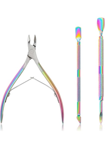 3 Adet Set Tırnak Aracı Tırnak Makası Batık Ayak Tırnağı Pediatri Düzeltme Pense Tırnak Eti Kesiciler Kesim Paronişi Pedikür Manikür El Ayak Bakımı Aracı (Yurt Dışından)