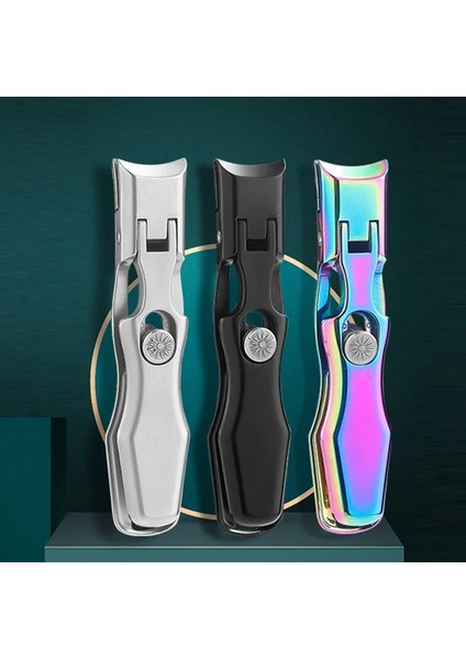 Gümüş Taşınabilir Tırnak Makası Ultra Keskin Tırnak Makası Paslanmaz Çelik Ayak Tırnağı Makası Geniş Çene Açılış Anti Sıçrama Manikür (Yurt Dışından) fiyatları